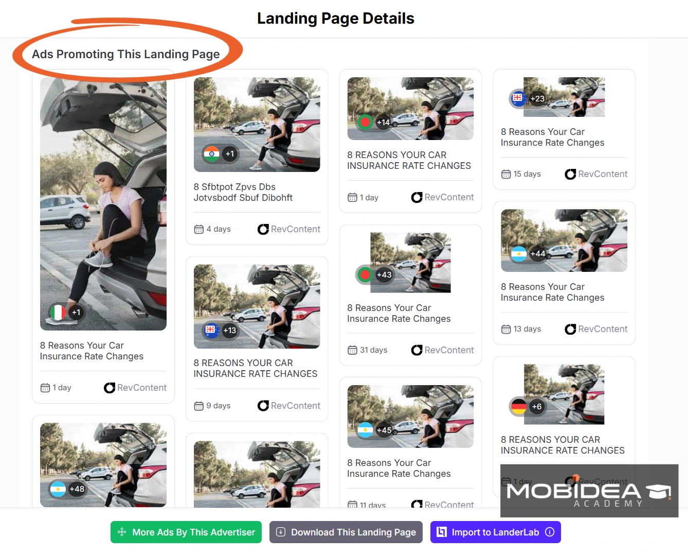 adplexity review ad details landing pages 3