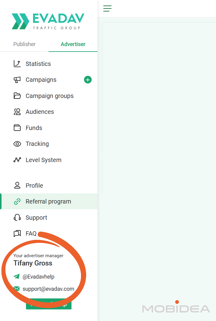 evadav manager