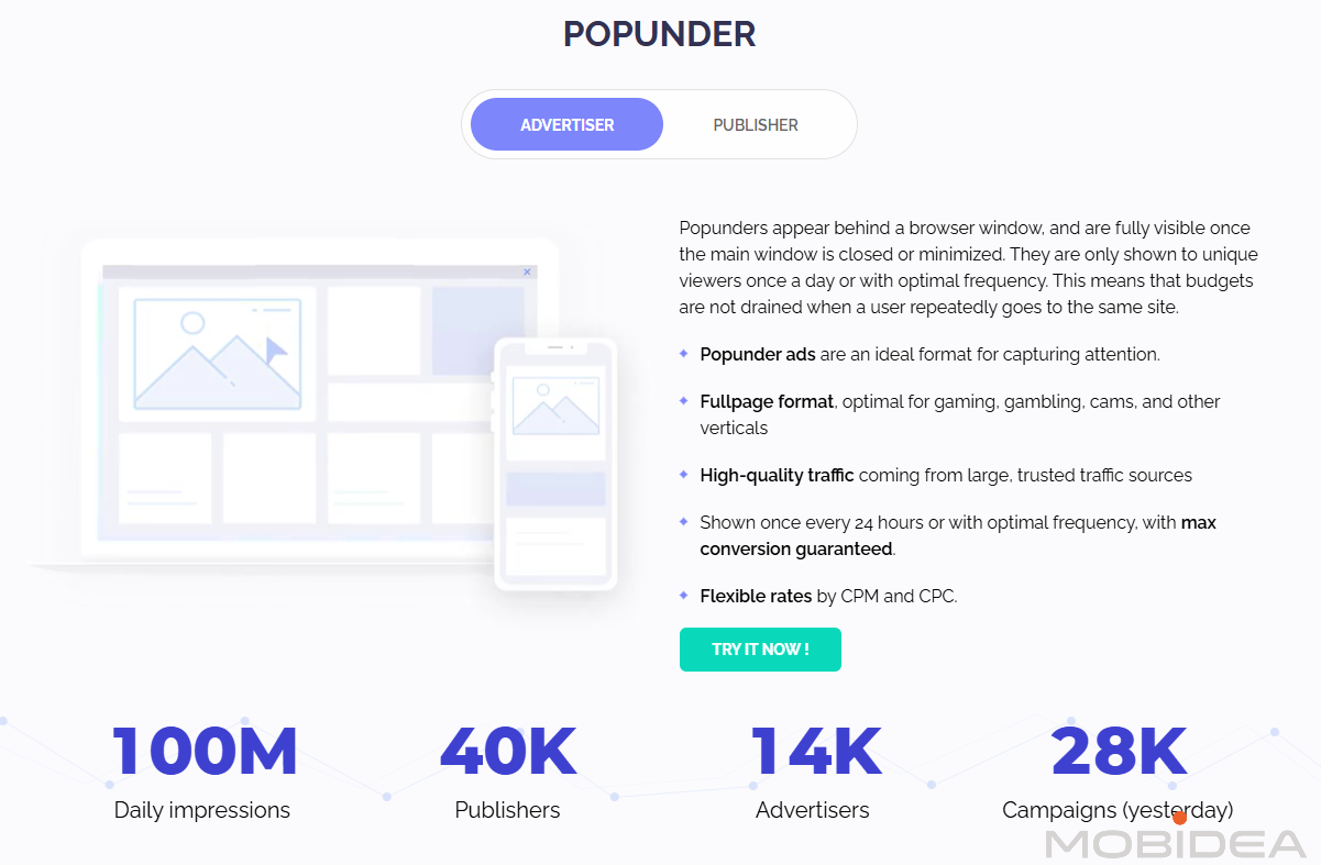 evadav popunder