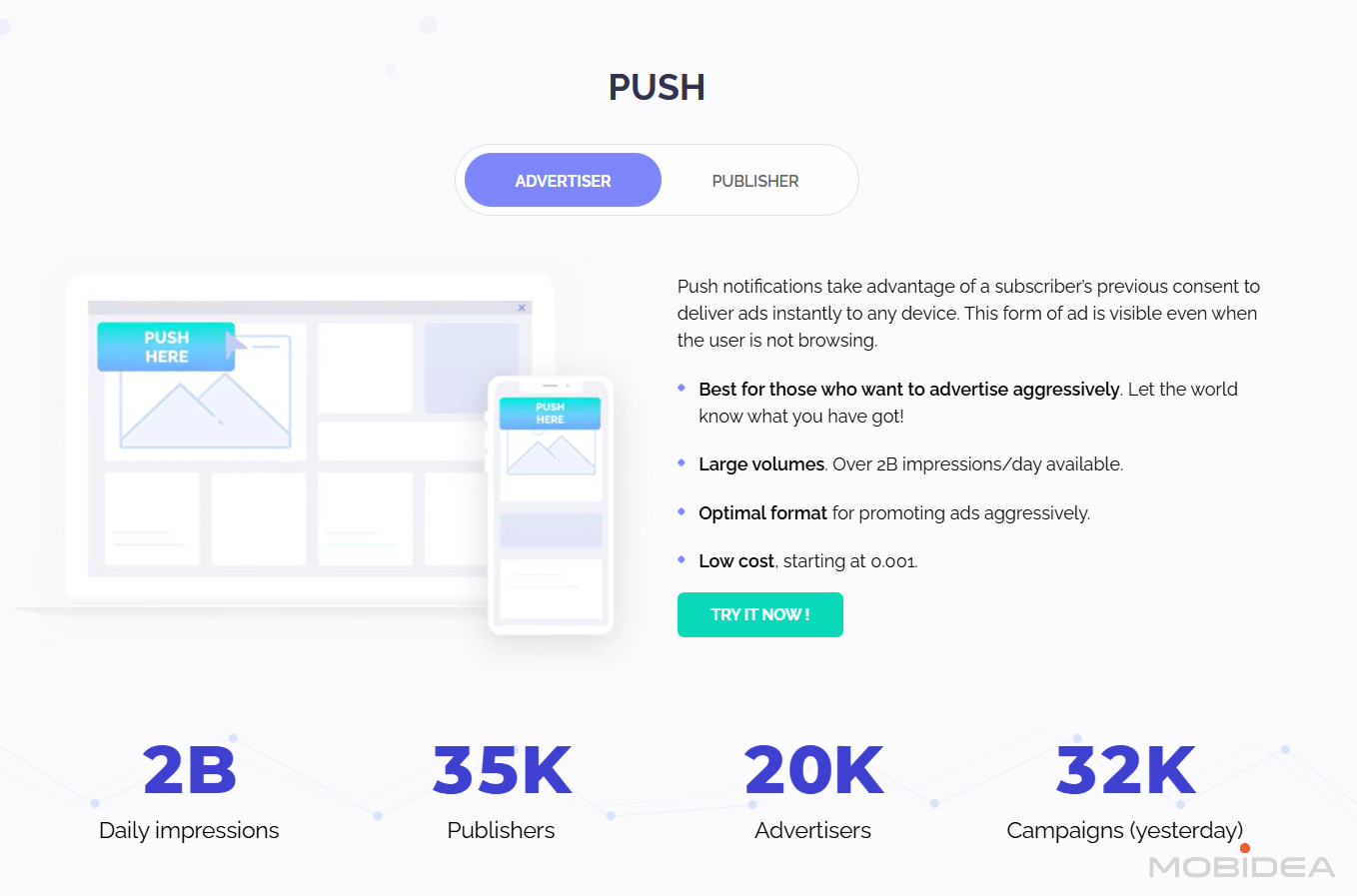 evadav push