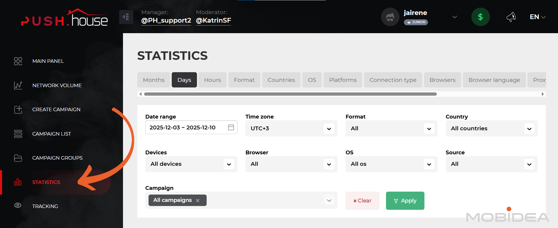 push house statistics