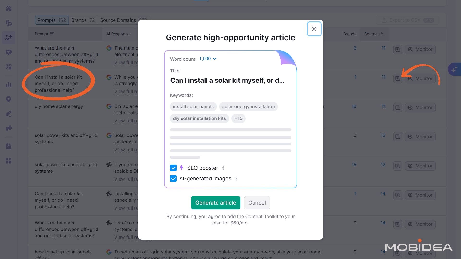strategy 2 ai seo prompt research5
