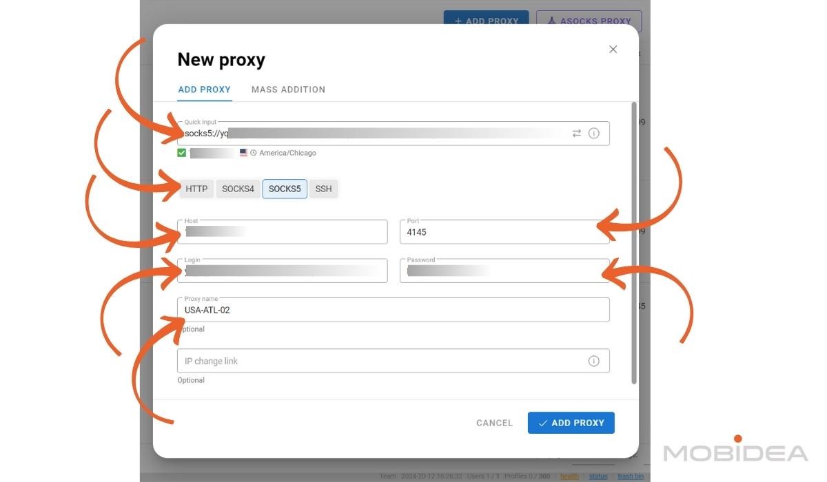 dolphin anty add proxy 4