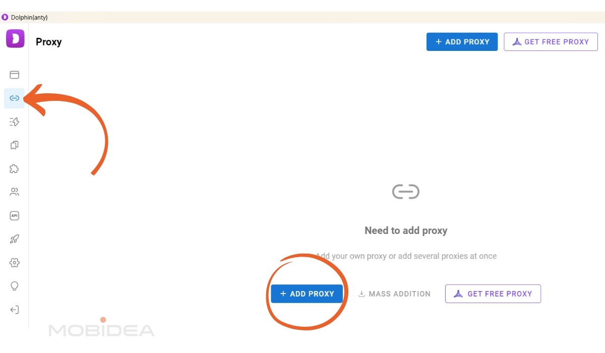 dolphin anty add proxy