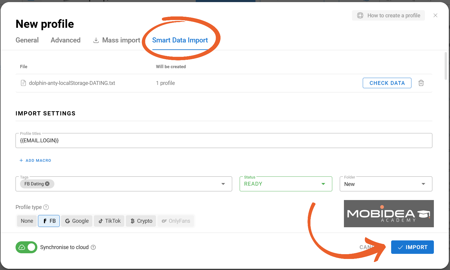 dolphin anty review smart data import 2