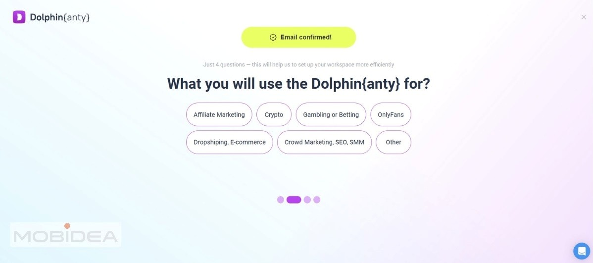dolphin anty sign up