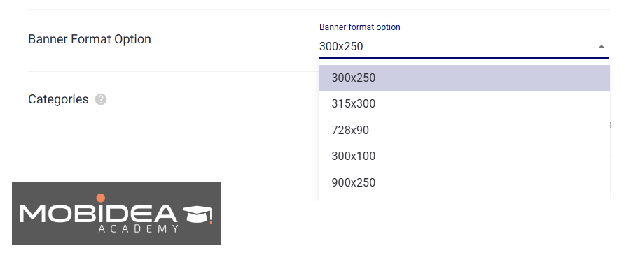trafficstars banner sizes