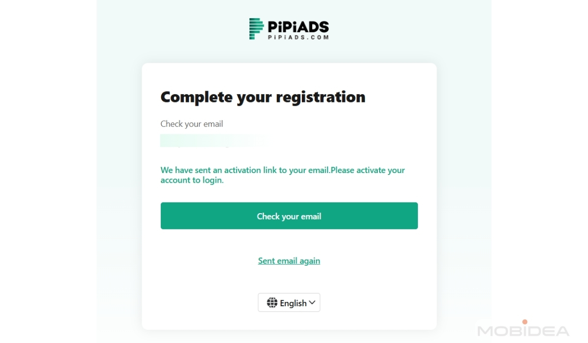 activate pipiads free account