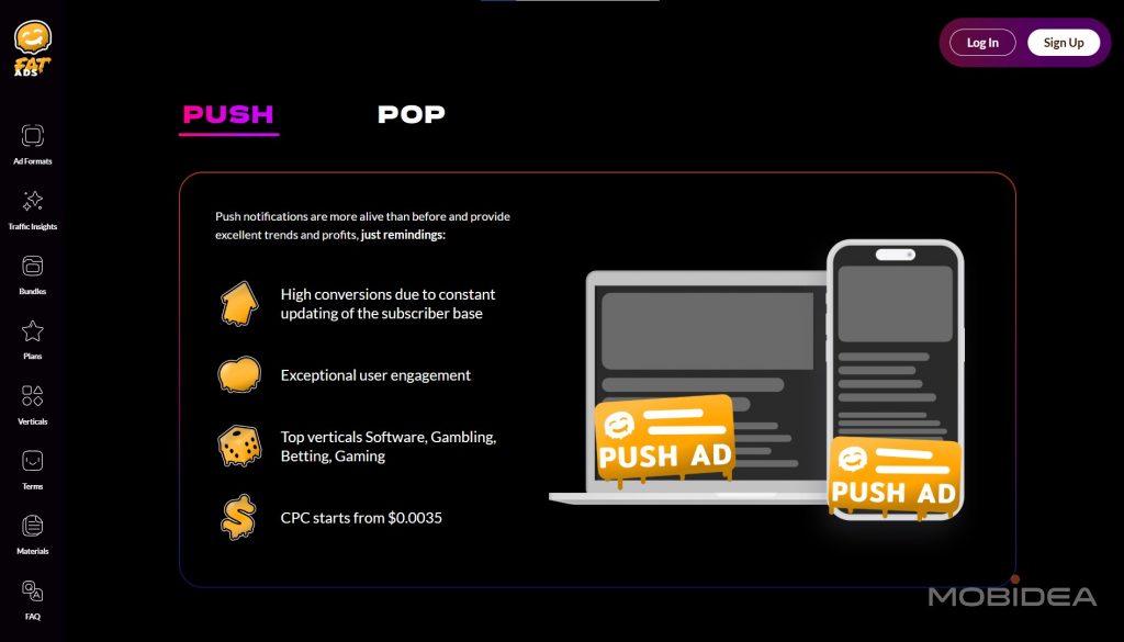 FatAds Review: Get a Fat Start for Your Push and Pop Campaigns