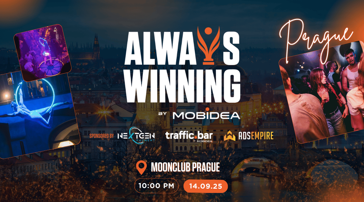 Always Winning by Mobidea prague 2025