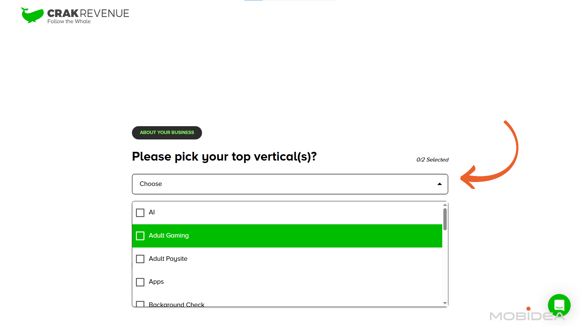 crakrevenue sign up