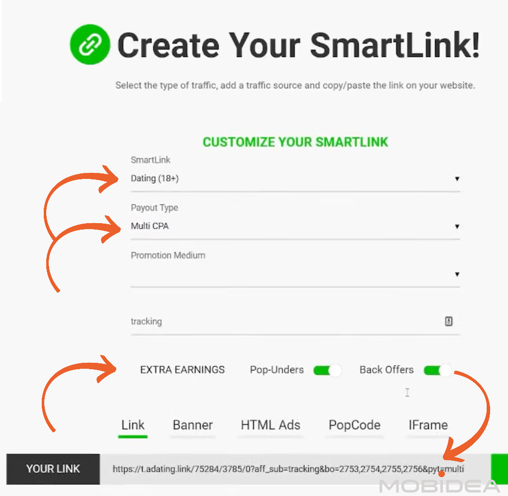 crakrevenue smartlink