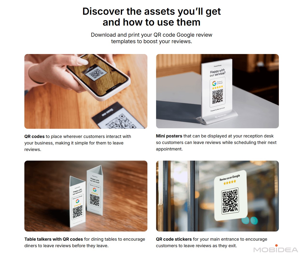 semrush Google Review QR code generator