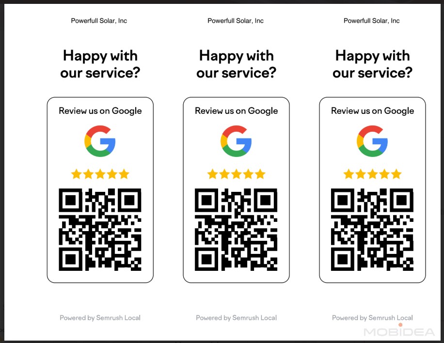 semrush review qr codes