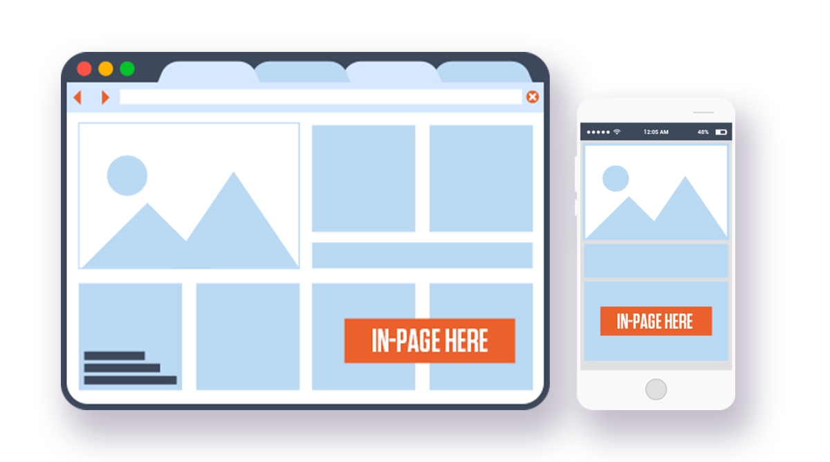 IN-PAGE push ads networks