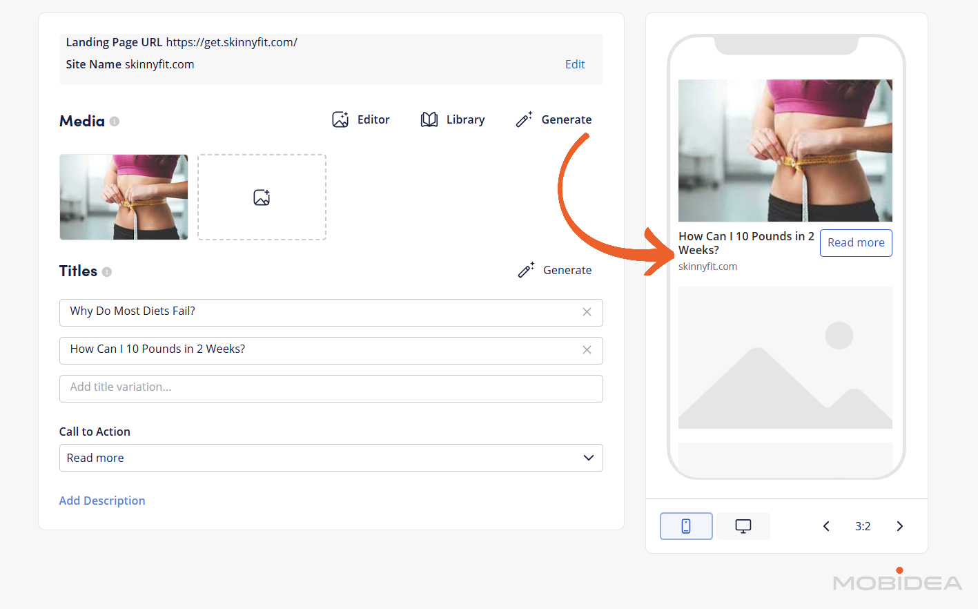 using semrush research for native ads titles