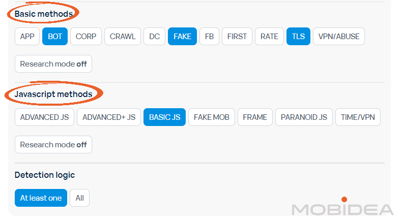 binom protect methods