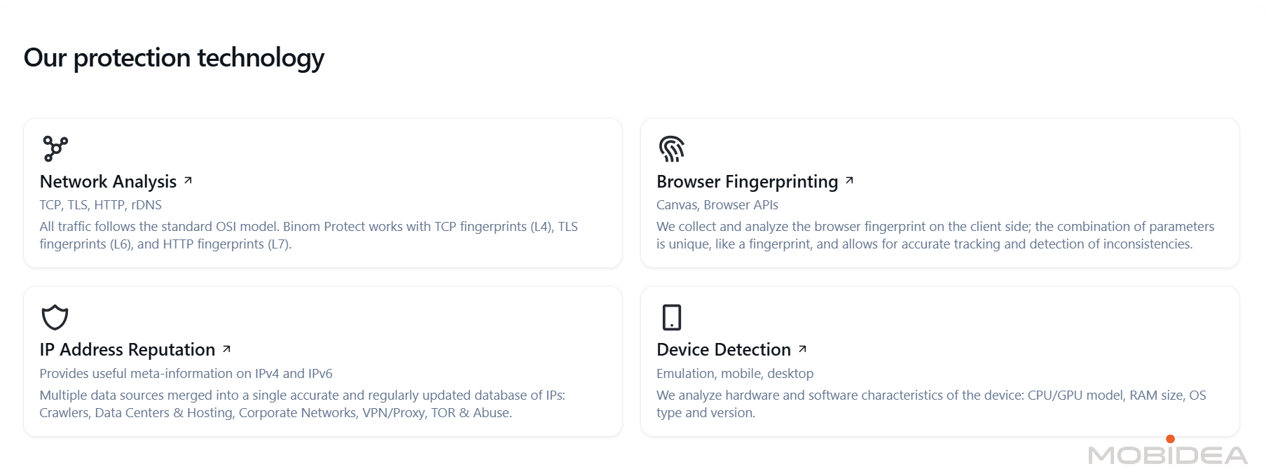 binom protect technology