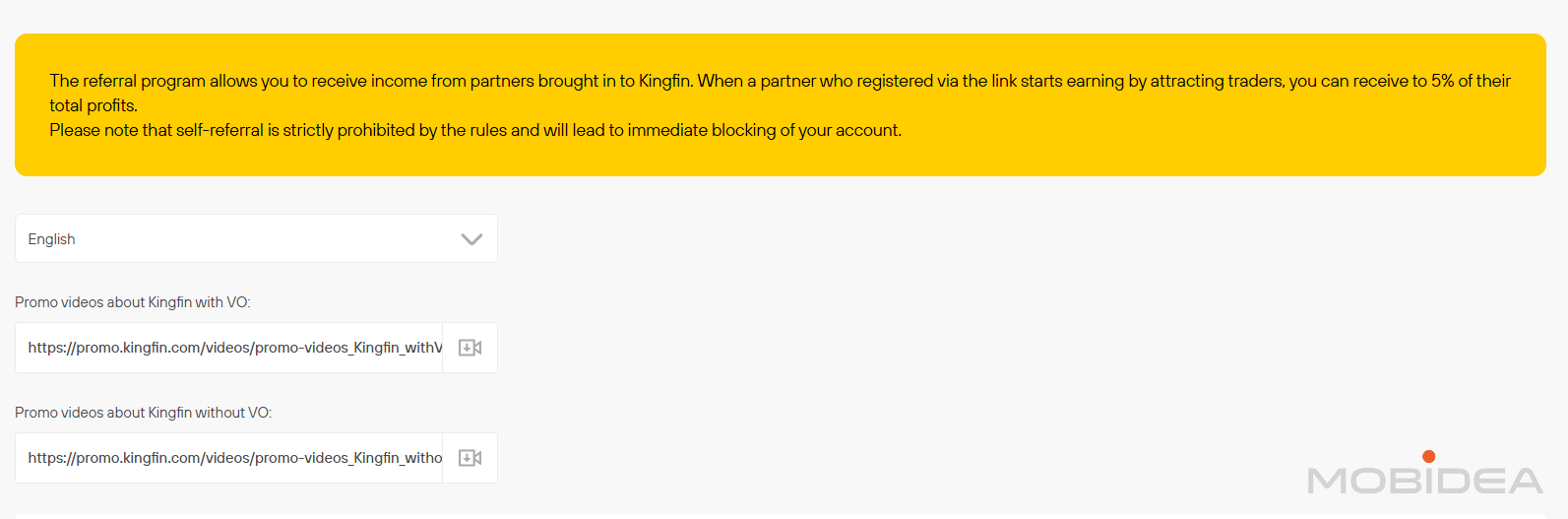 kingfin referral program