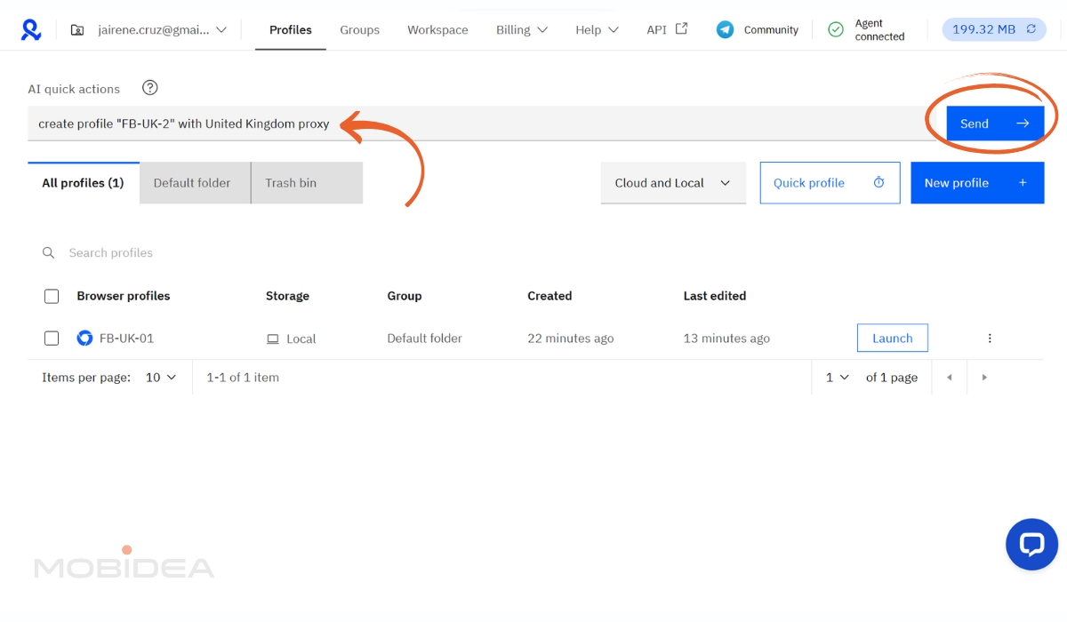 multilogin ai quick action 1