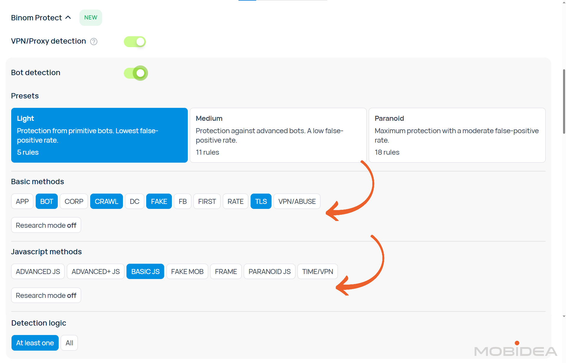 setup binom protect 3