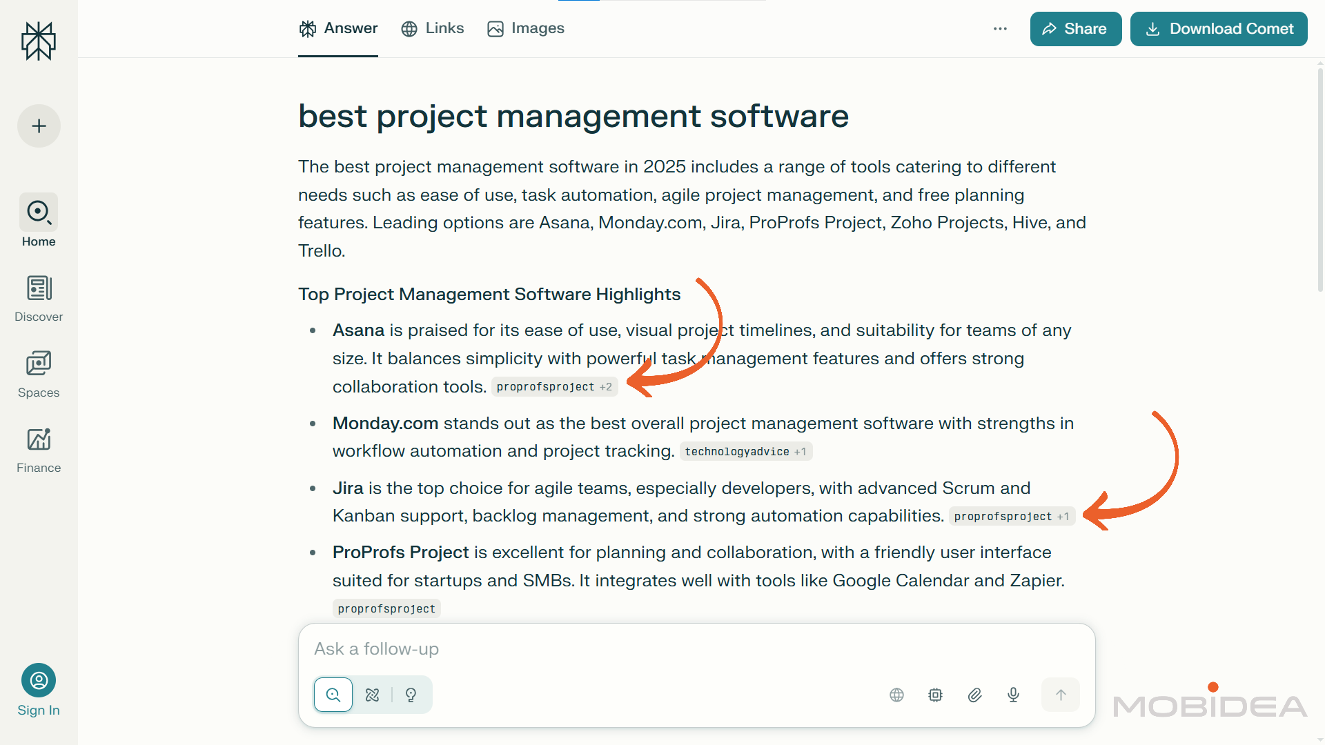 ai search perplexity