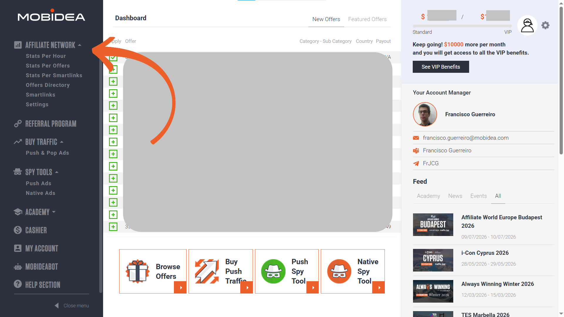 mobidea affiliate onboarding guide