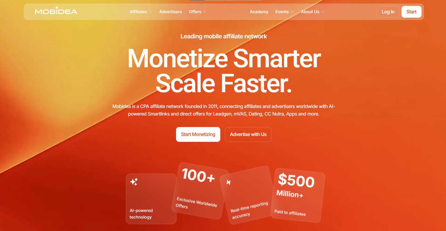 mobidea best cpa network