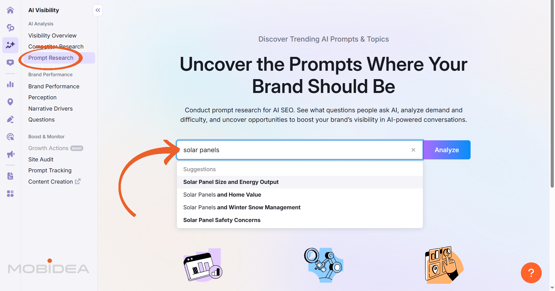 semrush one ai prompt research 1