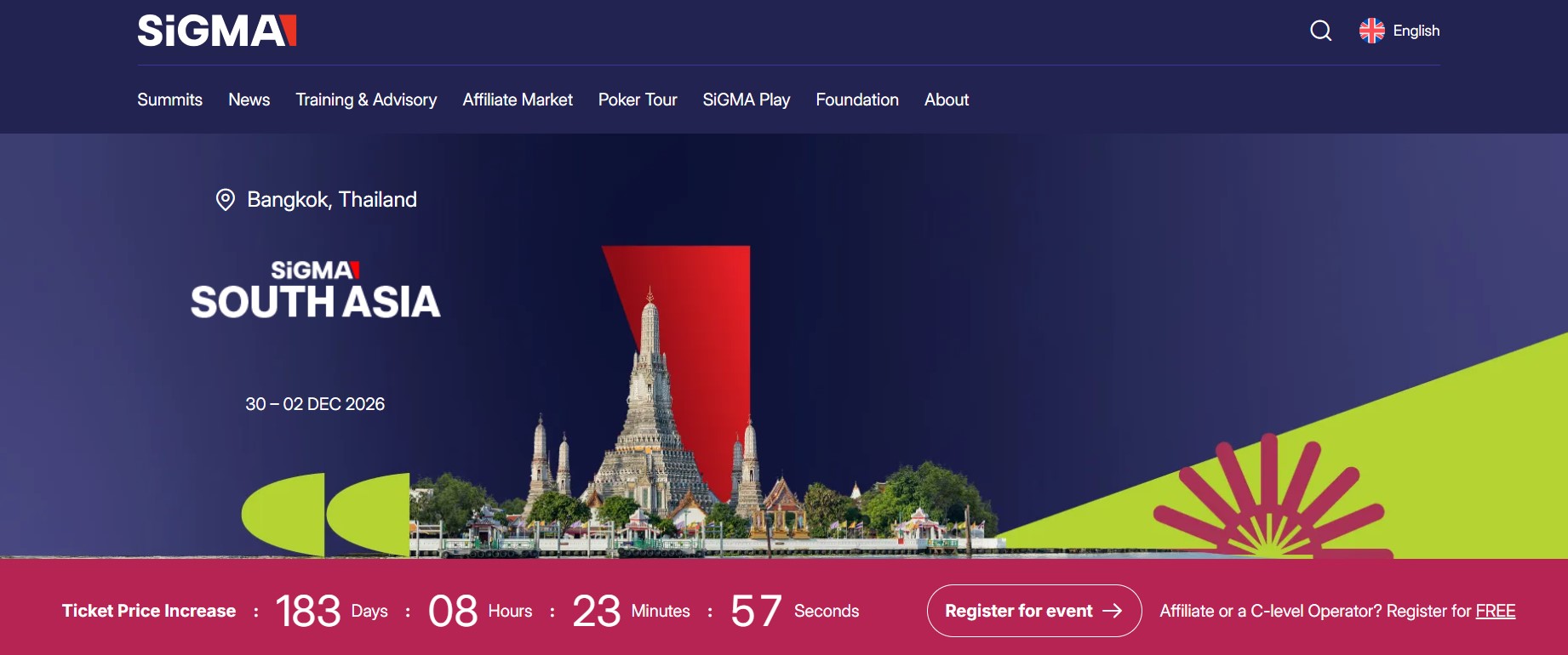 SiGMA South Asia 2026