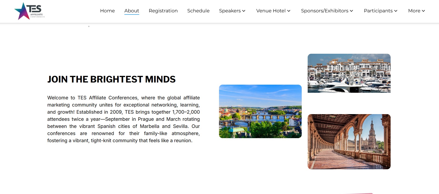 TES Affiliate Conference Prague 2026