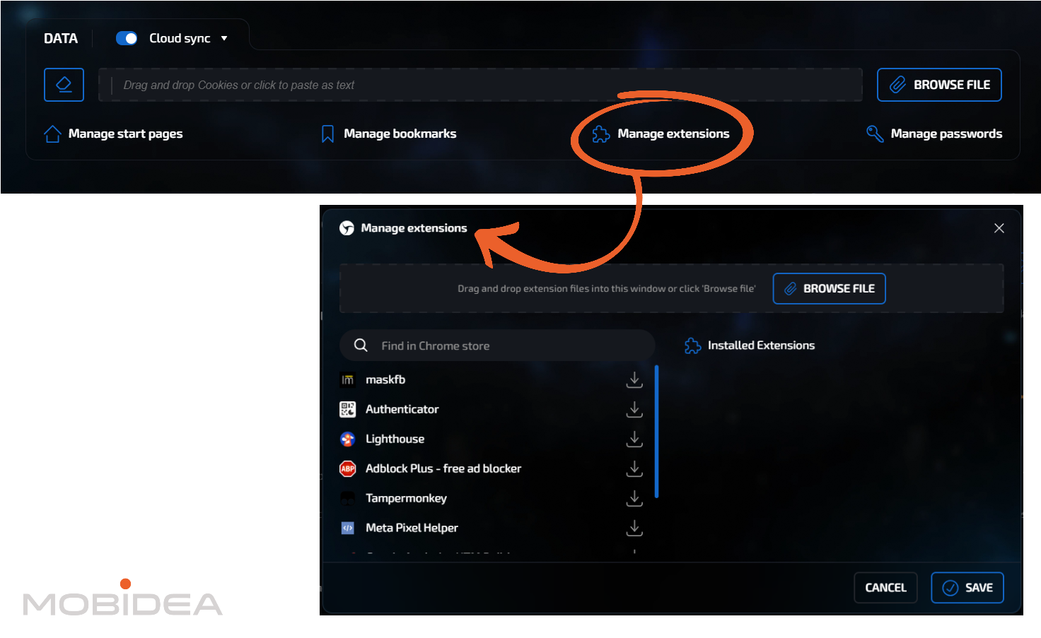 linken sphere setup 10