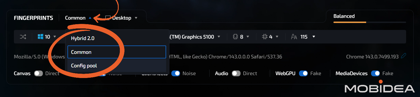 linken sphere setup 12