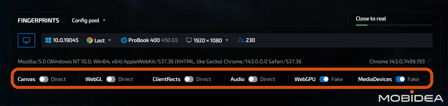 linken sphere setup 15