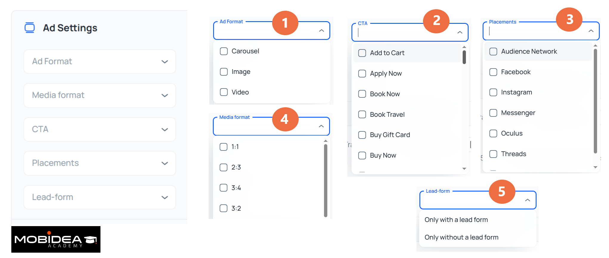 tyver ad settings filters