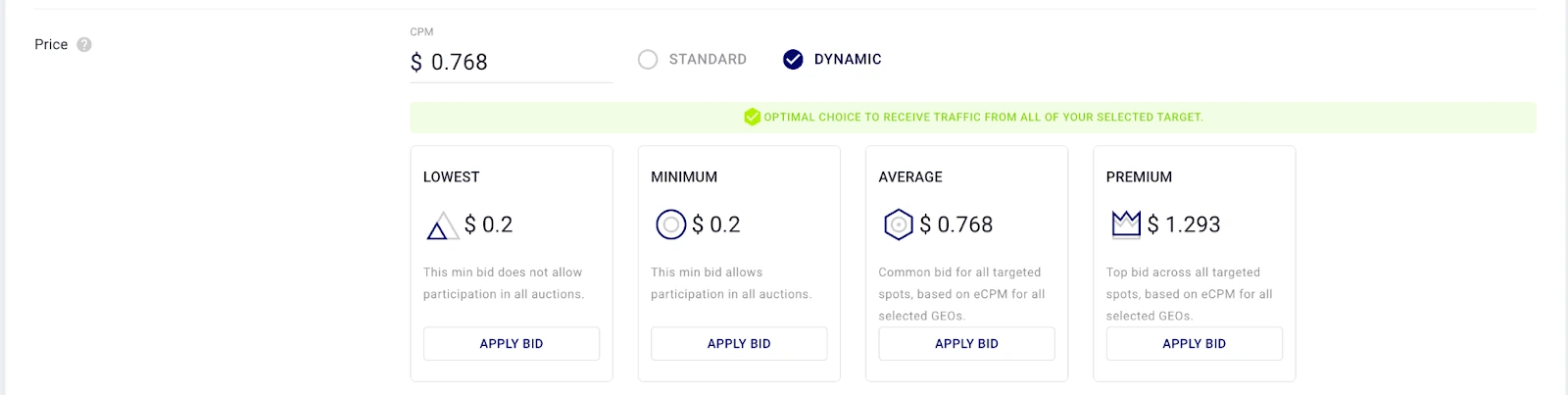 mobidea igaming case study campaign setup
