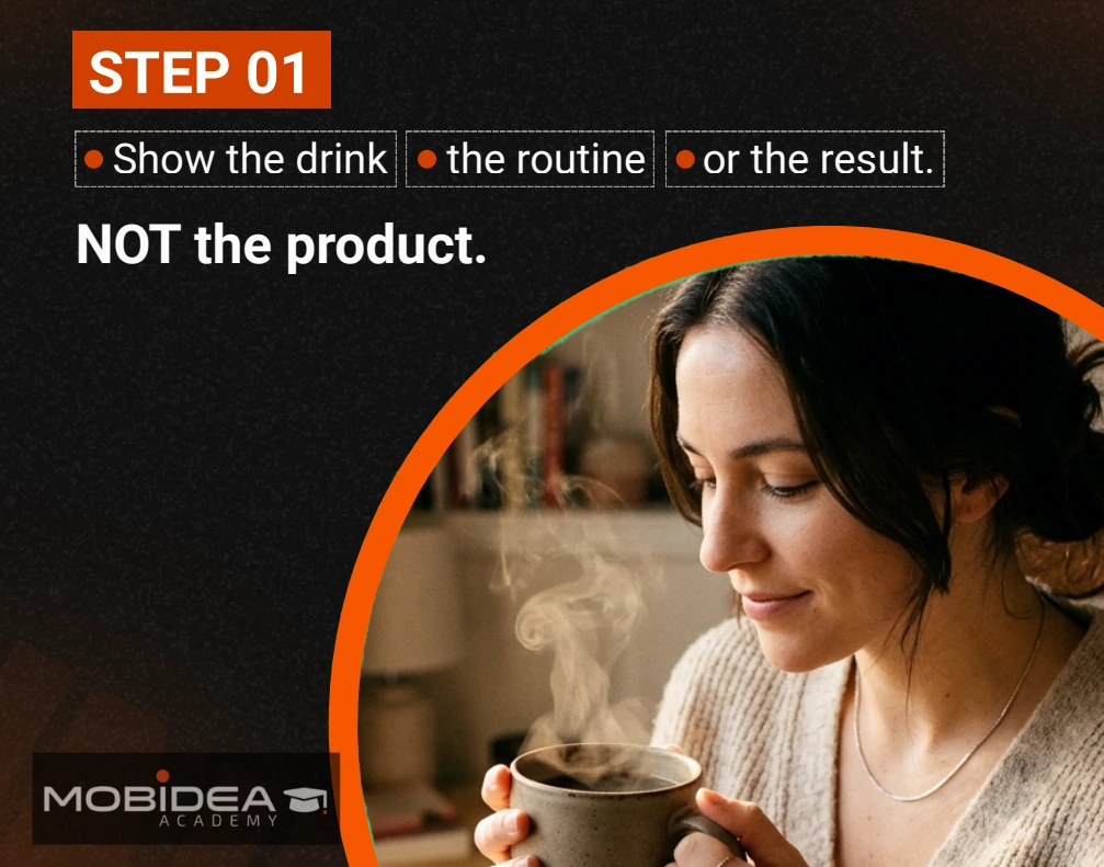 tiktok for slimming tea step 1