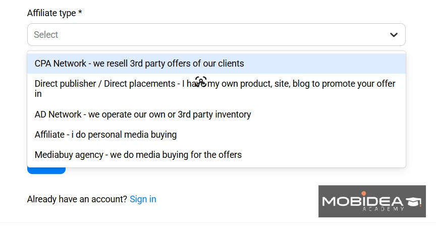 zeydoo accepted affiliates