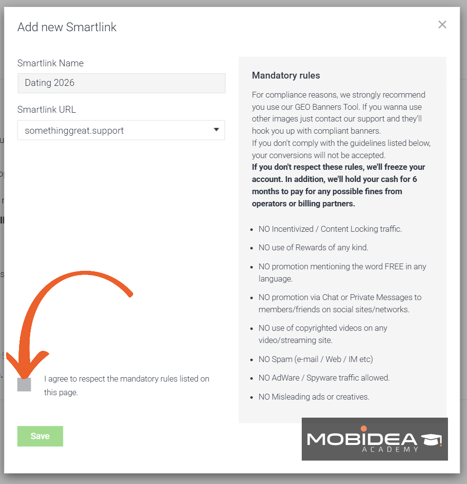 mobidea dating smartlink 3