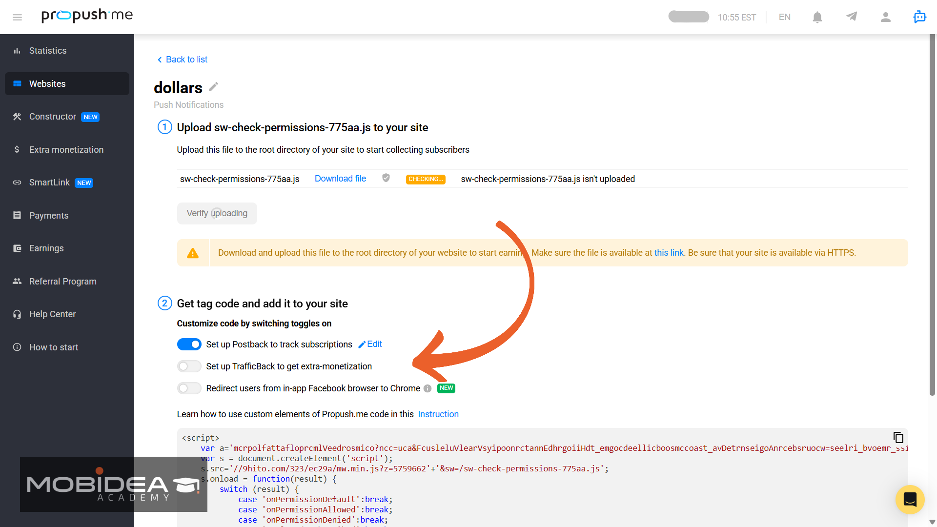 propush add source 2
