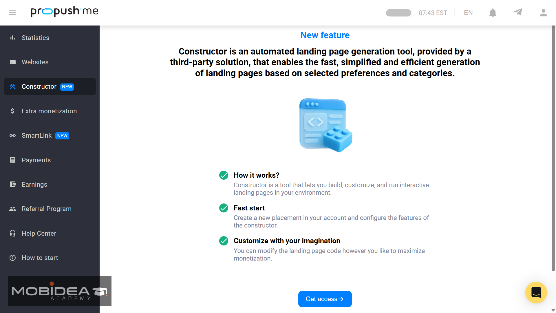 propush constructor feature