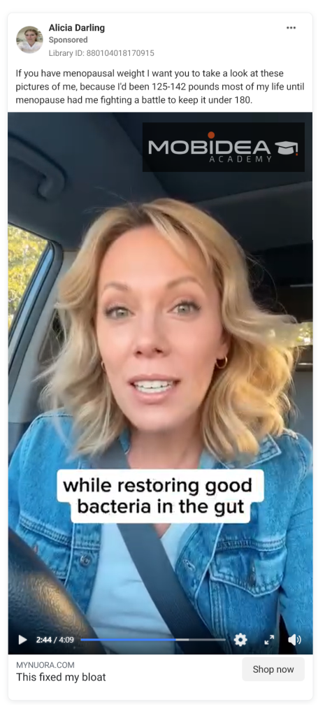 meta ads healthy weight