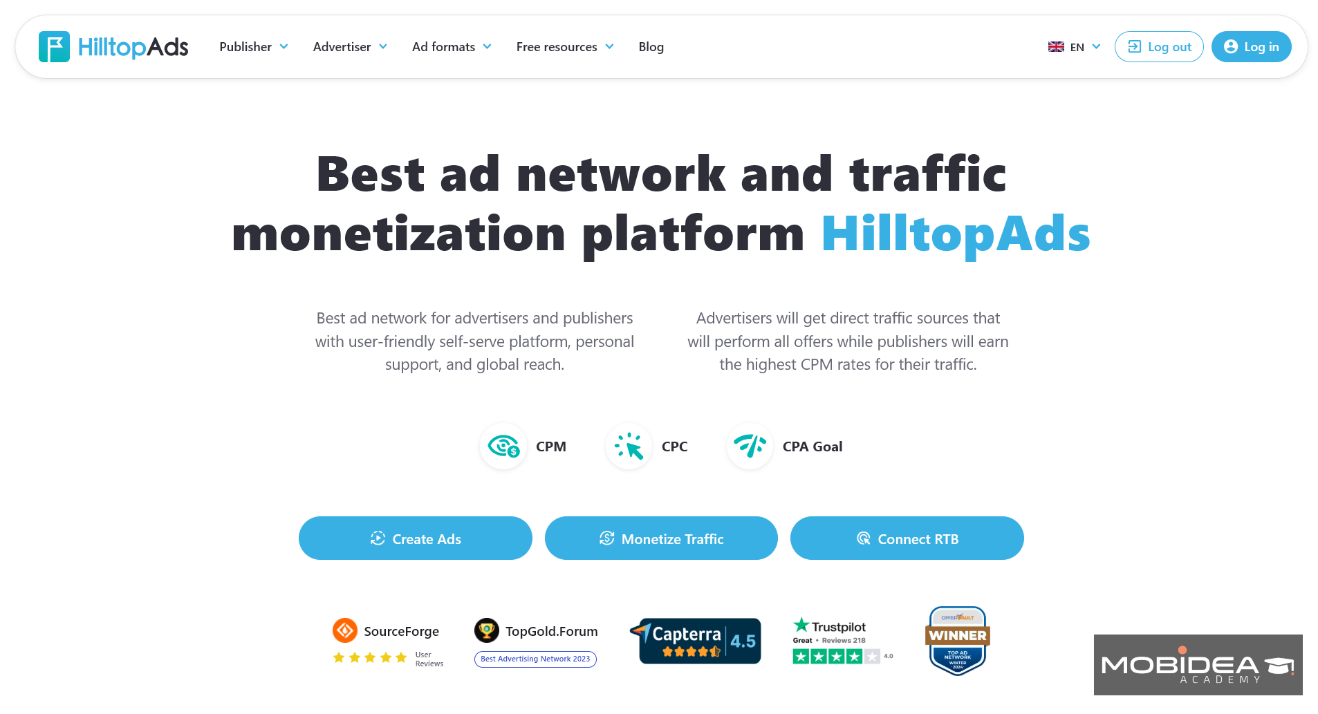 hilltopads best nutra ad network