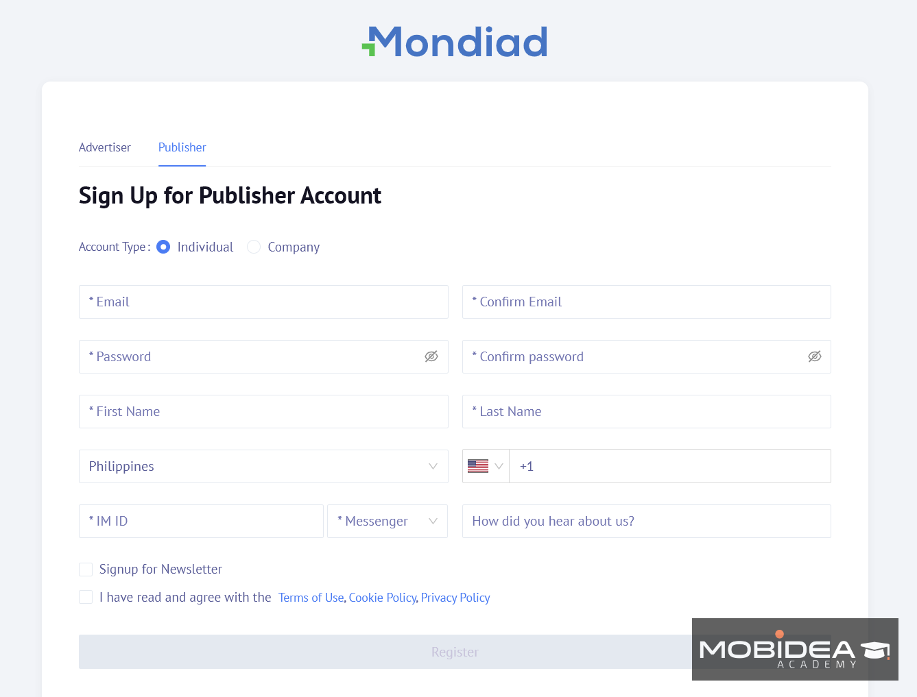 mondiad publisher